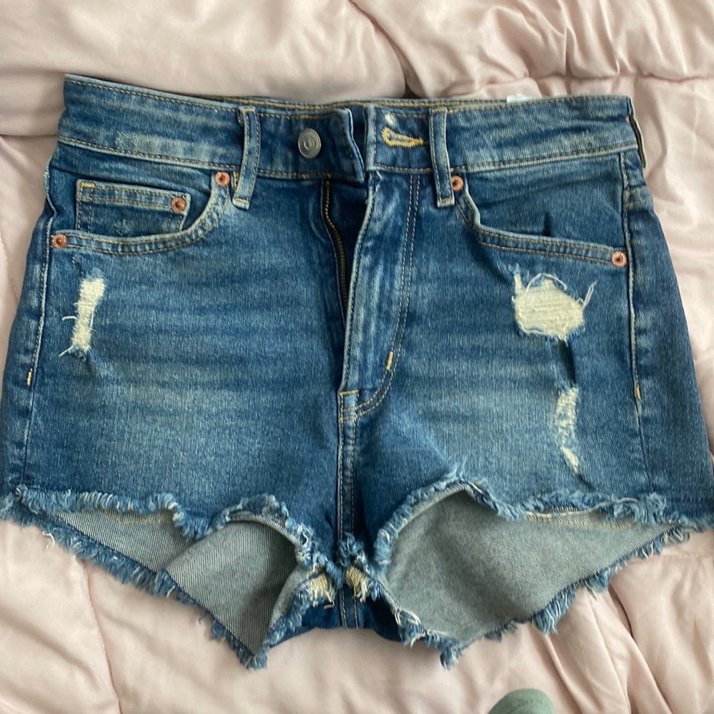 H&M denim shorts size 4